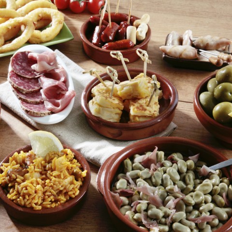 Various Spanish Tapas