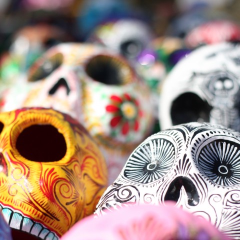 Skull Decorations for Day of the Dead