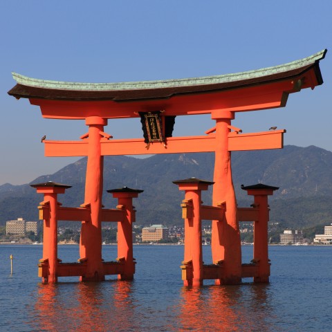 Itsukushima Shrine in Japan