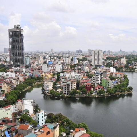 A Picture of Hanoi from Above