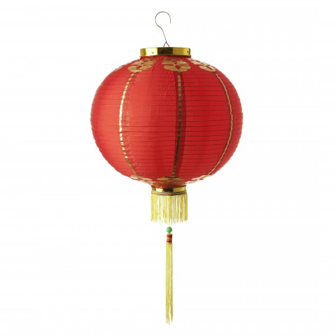 A Chinese New Year Red Lantern Decoration