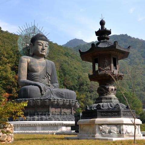 A Buddha Statue