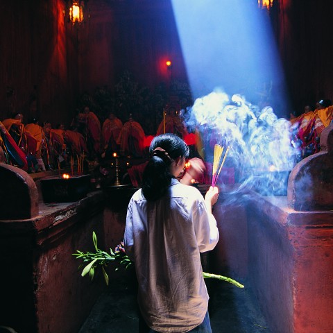 Carrying Incense for Hung Kings’ Temple Festival