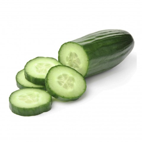 A Cucumber That’s Half-sliced