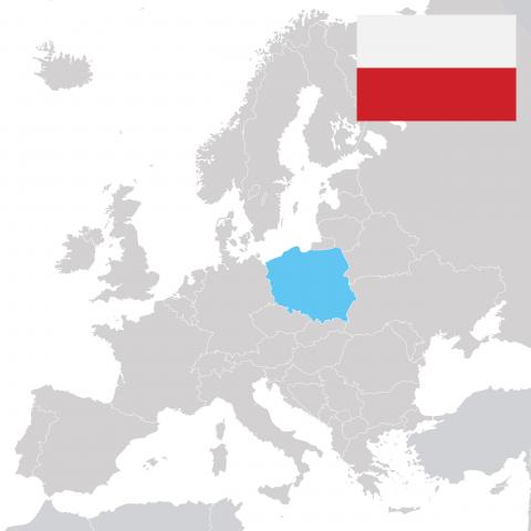 A Map of Poland