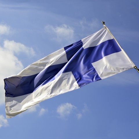 the Finnish Flag