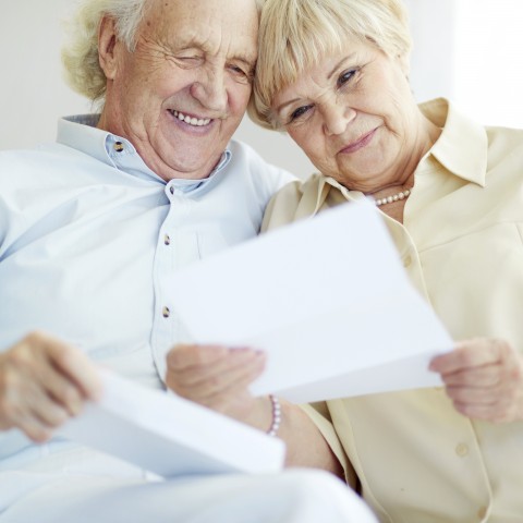 Senior Couple Reading