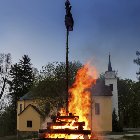 A Walpurgis Bonfire