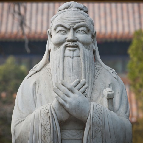 A Statue of Confucius