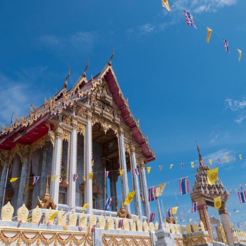 A Buddhist Temple on a Nice Day