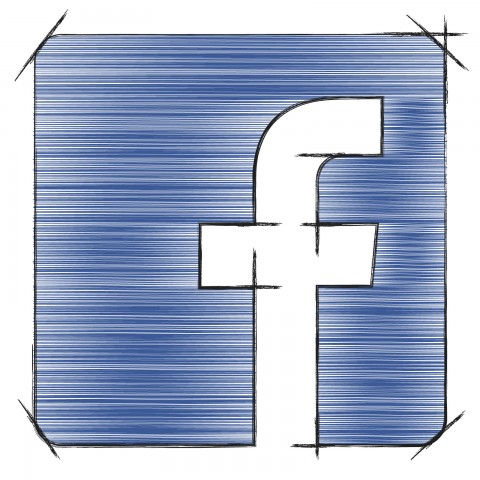 A Sketch of the Facebook Logo