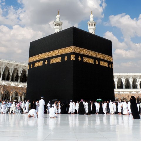 The Kaaba in Mecca, the Holiest Muslim Site