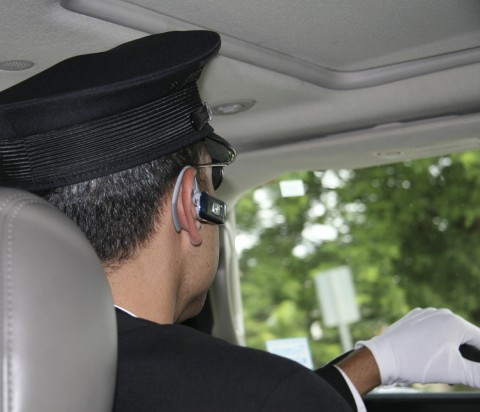 A Taxi Driver Listening to a Filipino Lesson