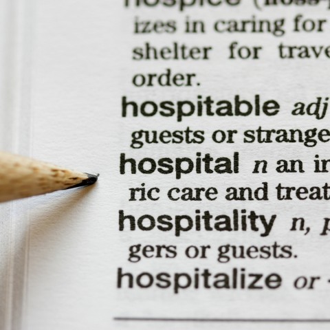 Words in a Dictionary: Hospitable, Hospital, Hospitality