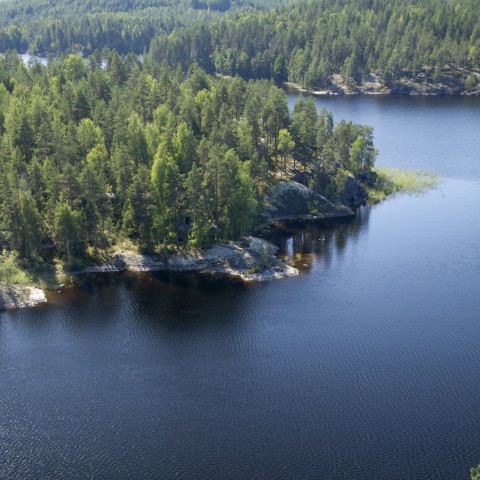 Saimaa Lake in Finland