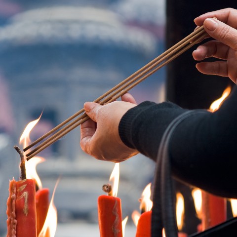 Lighting Candles