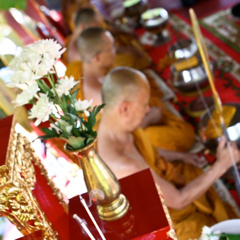 The Monks Are Praying