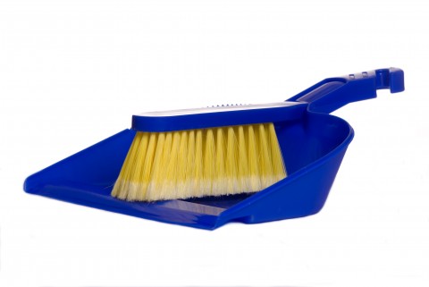 Dustpan with Brush.