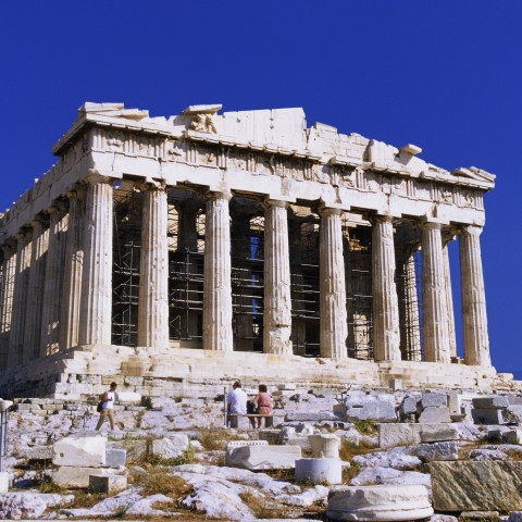 A Photo of the Parthenon