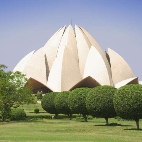 Lotus Temple to Find Peace Within