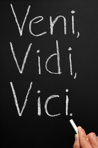 Veni, Vidi, Vici!  Words, Quotes, Italian words