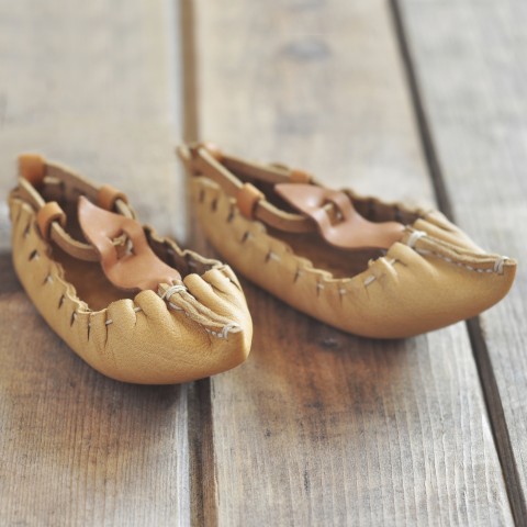 Shoes on Wooden Floor