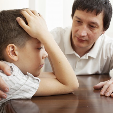 Father Listening to Son