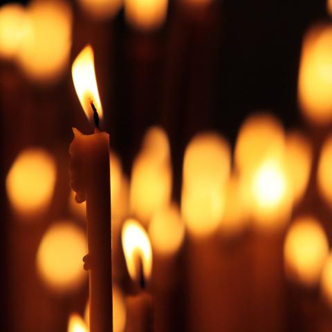 Silent Tribute by Candlelight