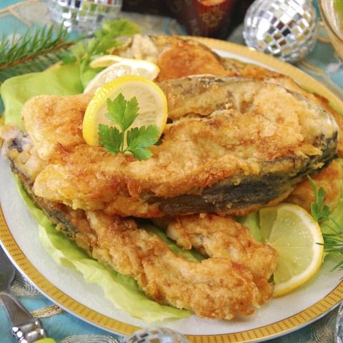 Deep-fried Breaded Carp