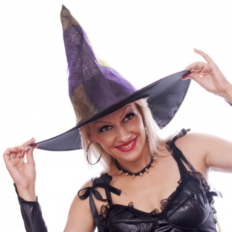 Woman in witch Costume