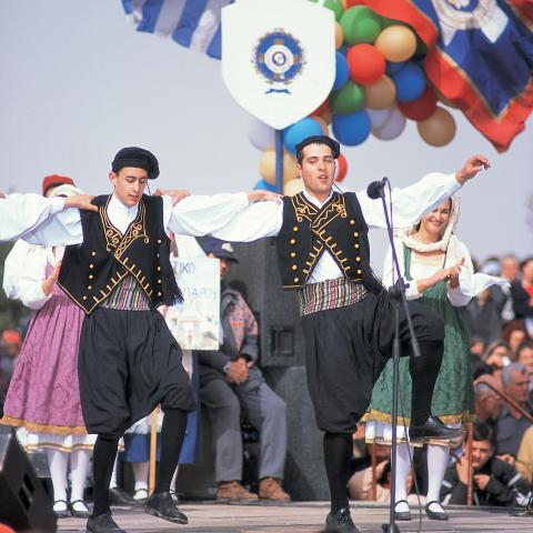 A Group of People Celebrating