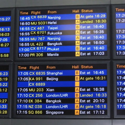 Flight Arrivals Board