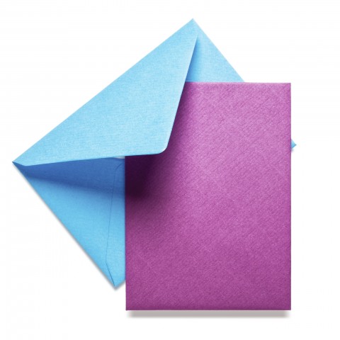 A card and an envelope