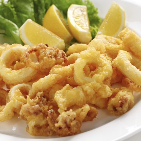 Deep-Fried Calamari Dish