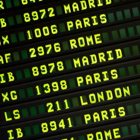 Timetable of Flights