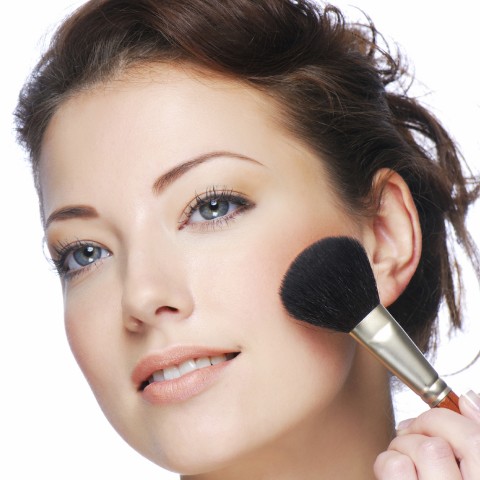 A Lady with a Make-up Brush