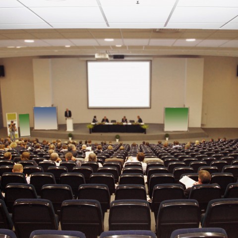 A Lecture at a University