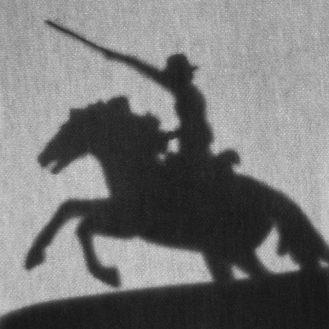 Shadow of a Cavalry Soldier