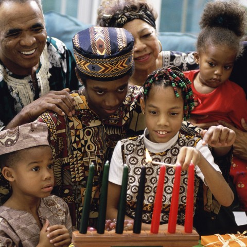 Traditional Family Gathering with Kwanzaa