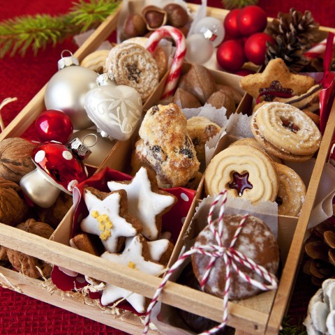 A Variety of Czech Christmas Cookies