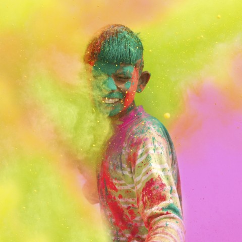 Picture from the Holi Festival