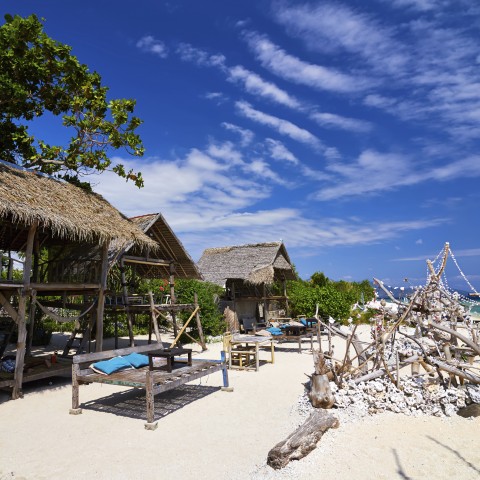 A Beach in Bali During Summer