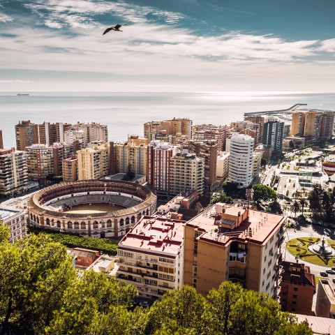 A view of a city in Spain
