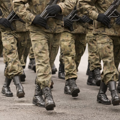 Polish Army Marching