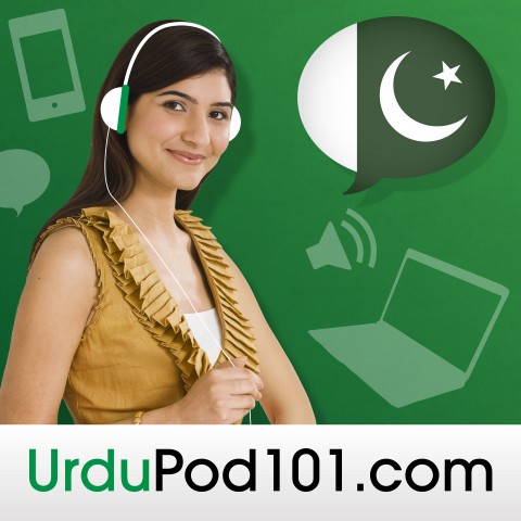 A Girl in a Pleasant Mood Learning with the Help of UrduPod101.com