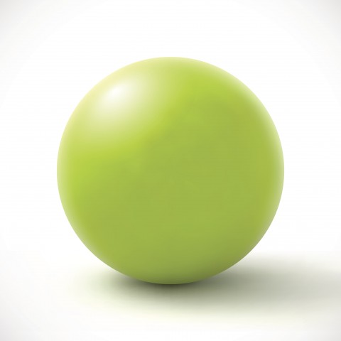 Round Green Ball