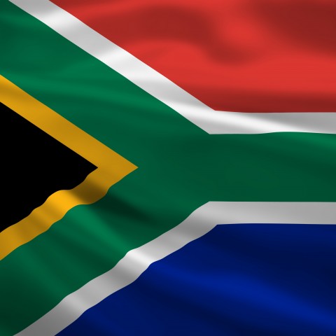 The South African Flag.