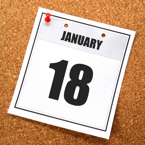 Date of January 18