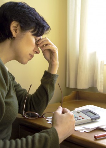 Stressed Woman Who Needs a Break