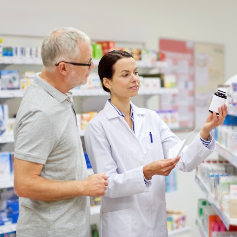 People in a Pharmacy